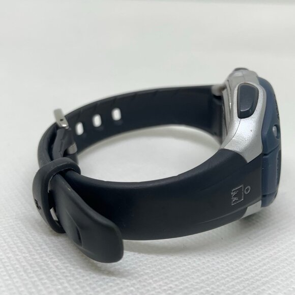 Timex Ironman Triathlon women digital watch 34mm quartz 30 lap blue silver case - Picture 5 of 6